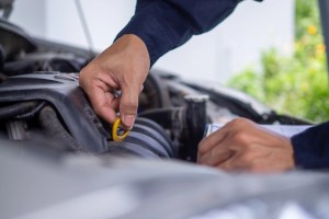 Revisar el nivel de aceite